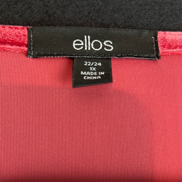 Winter Ellos Batwing Sleeve Velour Size 22/24 - Picture 2 of 7